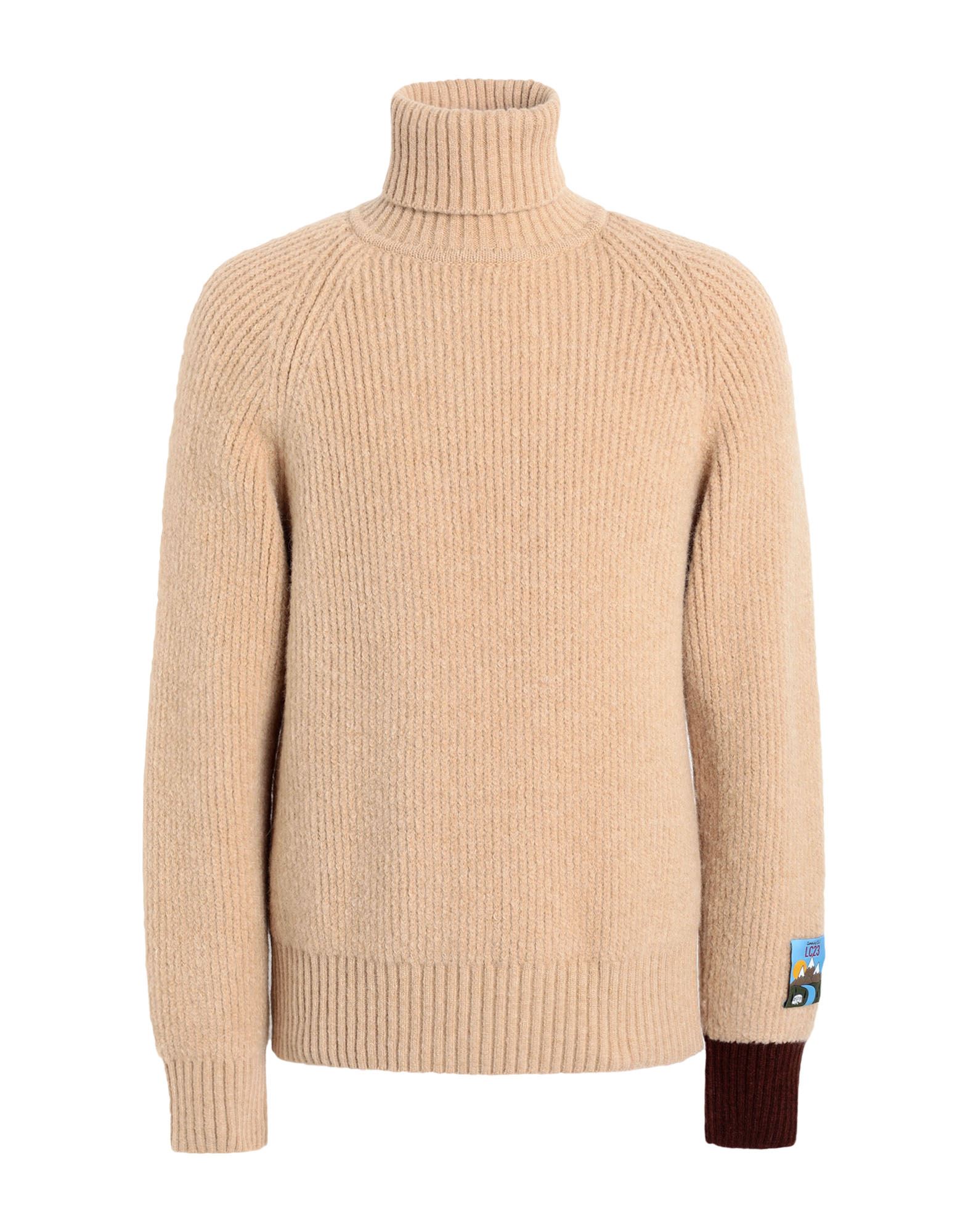 LC23 Rollkragenpullover Herren Beige von LC23