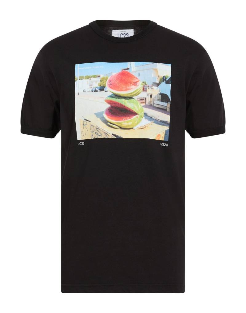 LC23 T-shirts Herren Schwarz von LC23