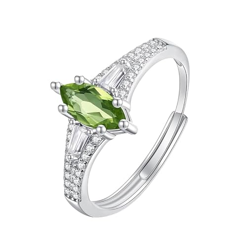 LCDIUDIU Ringe Frauen Silber 925,Marquise Schliff Ring Aus Natürlichem Edelstein für Frauen, Silber Wickelband Mit Geburtsstein, Verstellbar, Saphir, Hochzeits Und Verlobungsring für Sie, Gesche LCDIUDIU Ringe Frauen Silber 925,Marquise Schliff Ring Aus Natürlichem Edelstein für Frauen, Silber Wickelband Mit Geburtsstein, Verstellbar, Saphir, Hochzeits Und Verlobungsring für Sie, Gesche von LCDIUDIU