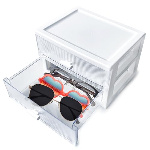 LCFALO Kontaktlinsen-Organizer, doppelstöckige tragbare Aufbewahrungsbox, Aufbewahrungsbox für tägliche Einweg-Kontaktlinsen, Organizer für alle Kosmetik-Kontaktlinsen LCFALO Kontaktlinsen-Organizer, doppelstöckige tragbare Aufbewahrungsbox, Aufbewahrungsbox für tägliche Einweg-Kontaktlinsen, Organizer für alle Kosmetik-Kontaktlinsen von LCFALO