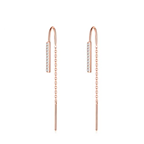 100% langer Quasten -Tropfen -Ohrringe Schwung für Frauen Grils Schmuck von LCHJX