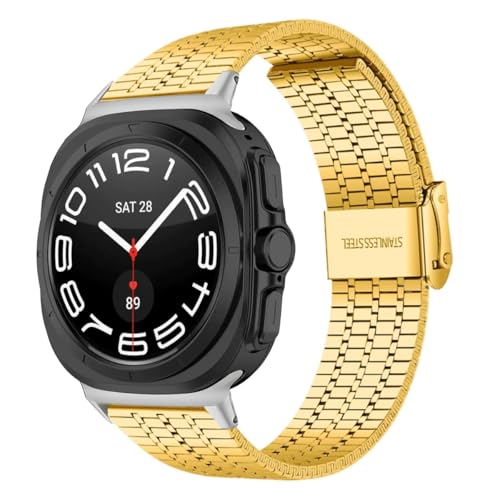 LCHJX Für Galaxy Watch Ultra -Band 47mm Business Edelstahlgurt Galaxy Watch Ultra 47mm Correa Bracelet Männer Frau Gurt LCHJX Für Galaxy Watch Ultra -Band 47mm Business Edelstahlgurt Galaxy Watch Ultra 47mm Correa Bracelet Männer Frau Gurt von LCHJX