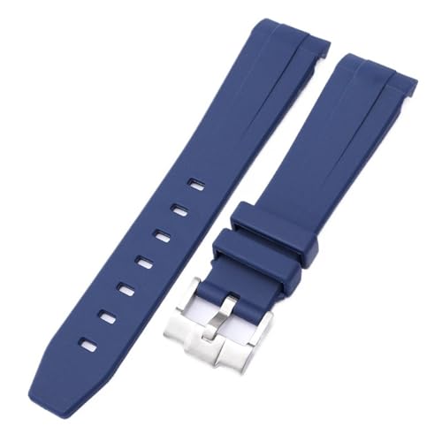 LCHJX Für Omega Swatch Moonswatch gebogenes Ende Silikon Gummi -Armband Frauen Sport Uhr Band Accessorie 20mm LCHJX Für Omega Swatch Moonswatch gebogenes Ende Silikon Gummi -Armband Frauen Sport Uhr Band Accessorie 20mm von LCHJX