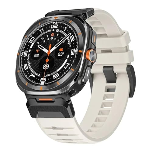 LCHJX Gummiband für Galaxy Watch Ultra 47mm Correa Armband Ultra 47mm Metall Schnellfit Männer -Gurt -Watchbänder von LCHJX