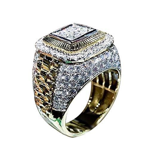 LCHJX Hochzeiten Ringe für Frauen, Geschäftsleute Mode Schmuck Freund Geschenk Ring Ehering Schmuck Größe 6-13 Valentinstag Geschenke für Freundin Frau Besonderer Anlass LCHJX Hochzeiten Ringe für Frauen, Geschäftsleute Mode Schmuck Freund Geschenk Ring Ehering Schmuck Größe 6-13 Valentinstag Geschenke für Freundin Frau Besonderer Anlass von LCHJX