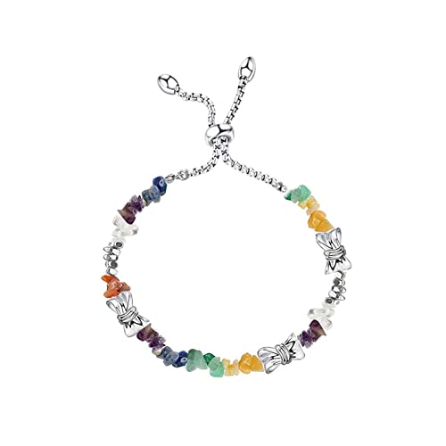 LCHJX Perlenarmband, Perlenarmbänder für Damen, einfaches und niedliches Süßigkeiten-Armband für Männer und Frauen, jung und energisch, glänzende Oberfläche von LCHJX