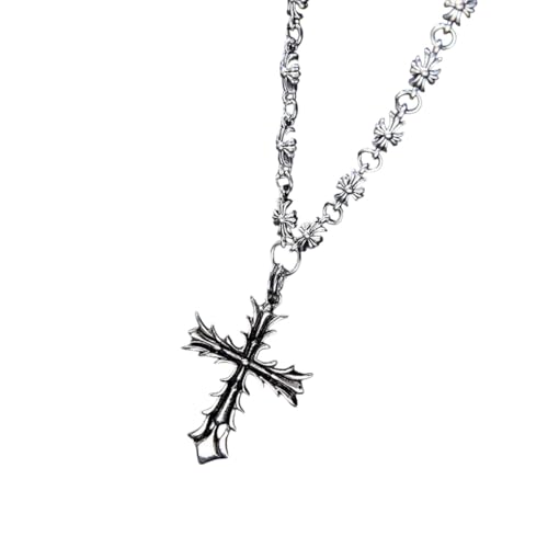 NEU 2025 S925 Sliver Gothic Thon Cross Halskette Personalisierte Vintage High Street Hip-Hop-Anhänger Herren- und Frauengeschenke-Accessoires Dekoration Schmuck Schmuck Gedenkzubehör Trendy Beste für NEU 2025 S925 Sliver Gothic Thon Cross Halskette Personalisierte Vintage High Street Hip-Hop-Anhänger Herren- und Frauengeschenke-Accessoires Dekoration Schmuck Schmuck Gedenkzubehör Trendy Beste für von LCHJX