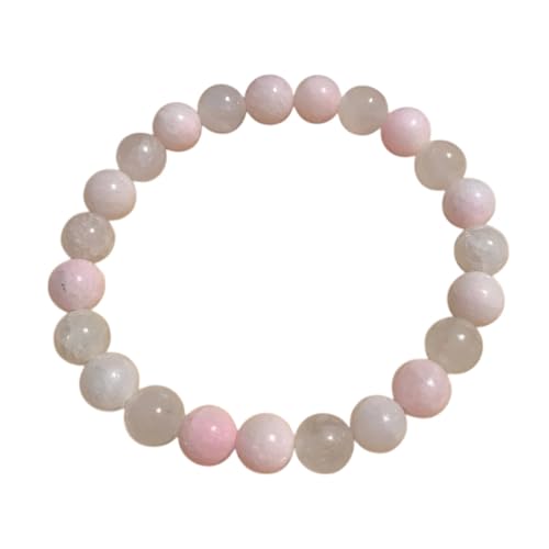 NEU 2026 8mmnatural Pink Mangano Calcit Armband Mode Frauen beruhigende Stressspannung Schmuck Schmuck Handgelenk Mala Dekoration Luxus mit Ihnen Accessoires Trendy Best für Geschenk von LCHJX