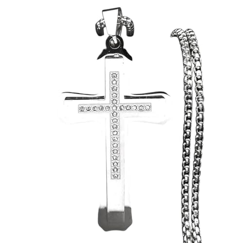 Neu 2026 Ankunft Unisex Christian Cross Strass -Strass -Anhänger Halskette für Frauen Männer Gold Farbe Religiöser Glaube Kruzifix Kette Schmuckkragen Dekoration Luxus mit Ihnen Accessoires Trendy Neu 2026 Ankunft Unisex Christian Cross Strass -Strass -Anhänger Halskette für Frauen Männer Gold Farbe Religiöser Glaube Kruzifix Kette Schmuckkragen Dekoration Luxus mit Ihnen Accessoires Trendy von LCHJX