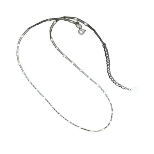 Neu 2026 Ankunft Unisex Koreanisch Einfache Geometrische Verbindungskette Schlüsselbein Halsketten für Frauen 925 Sterling Silber European Rock 18k Gold Plated Dekoration Schmuck Luxus mit Ihnen von LCHJX