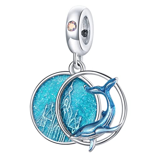 Ringe Frauen, Armband Anhänger Charm Sea Whale Accessoires kompatibel mit Pandora -Armband Europäisch und amerikanischer Modezubehör Schmuck von LCHJX