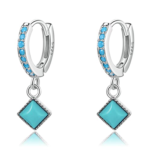 Ringe für jugendliche Mädchen, Ohrschnallen Einfacher Tugquoise -Anhängerpendellöte Ohrringe für Frauen Schmuck Strand Party Geschenk Ringe für jugendliche Mädchen, Ohrschnallen Einfacher Tugquoise -Anhängerpendellöte Ohrringe für Frauen Schmuck Strand Party Geschenk von LCHJX