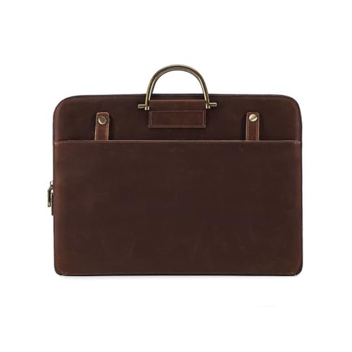 Vintage -Handtasche verrückte Pferdeder Leder Männer Business Handtasche Multifunktionaler Computerbeutel Lichtschreiftasche Vintage -Handtasche verrückte Pferdeder Leder Männer Business Handtasche Multifunktionaler Computerbeutel Lichtschreiftasche von LCHJX