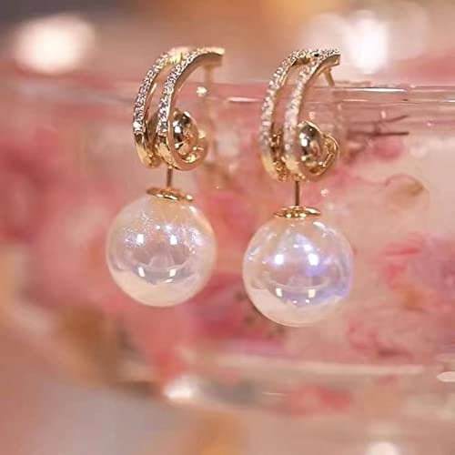 Zirkon eingelegtes Rose Bowknot Liebesohrringe für Frauen Hochzeit Schmuck Geburtstag s von LCHJX