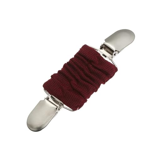 Hemd Clips 1 Stück Frauen Fit Kleid Cinch Clips Strickjacke Pullover Bluse Schal Clips Hemd Kragen Ente Clip Verschlüsse Charme DIY Schnalle Zubehör(Laser Bright) von LCKKJHG