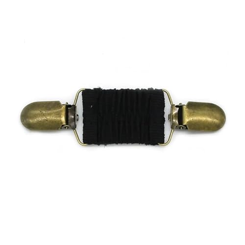 Hemd Clips 1 Stück Frauen Fit Kleid Cinch Clips Strickjacke Pullover Bluse Schal Clips Hemd Kragen Ente Clip Verschlüsse Charme DIY Schnalle Zubehör(NICKEL) von LCKKJHG