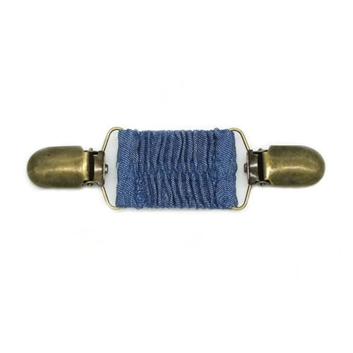 Hemd Clips 1 Stück Frauen Fit Kleid Cinch Clips Strickjacke Pullover Bluse Schal Clips Hemd Kragen Ente Clip Verschlüsse Charme DIY Schnalle Zubehör(WHITE) von LCKKJHG