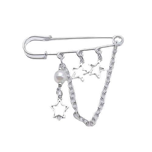 Hemd Clips Anstecknadel Brosche Abzeichen Hemdkragen Accessoire(Color 1) von LCKKJHG