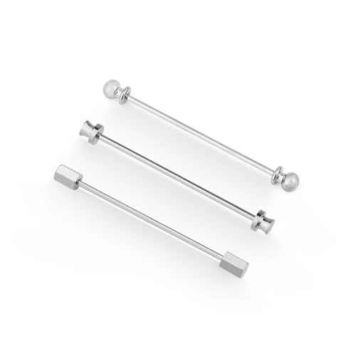 Hemd Clips Männer Hemd Pins Krawatte Clip Kragen Brosche Anstecknadeln Minimalist(Pure Gold) von LCKKJHG