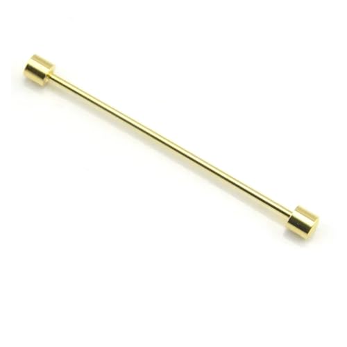 Hemd Clips Metall Quaste Hals Krawatte Kragen Bar Pin Clip Krawatten Revers Pins und Broschen Frauen Zubehör(Gold 12) von LCKKJHG