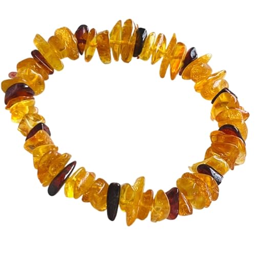 LCKKJHG Kristall Armband Bernstein-Armband for Damen, Edelstein, feiner Schmuck, Bernsteine, Trommelsteine, Armbänder, Rohsteine, Armreifen LCKKJHG Kristall Armband Bernstein-Armband for Damen, Edelstein, feiner Schmuck, Bernsteine, Trommelsteine, Armbänder, Rohsteine, Armreifen von LCKKJHG
