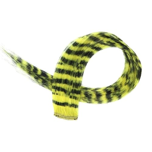 LCKKJHG Synthetische 18" Federn Haarspange in einteiliger Haarverlängerung DIY buntes Haarteil for schöne Mädchen FüR MäDchen Cosplay(8) von LCKKJHG