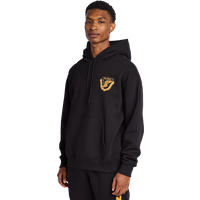 LCKR Badge Herren Kapuzenpullover - Schwarz - Größe L - Baumwoll-Fleece von LCKR