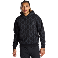 LCKR Badge Herren Kapuzenpullover - Schwarz - Größe XXL - Baumwoll-Fleece von LCKR