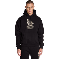 LCKR Oswego Herren Kapuzenpullover - Schwarz - Größe XXL - Baumwoll-Fleece von LCKR