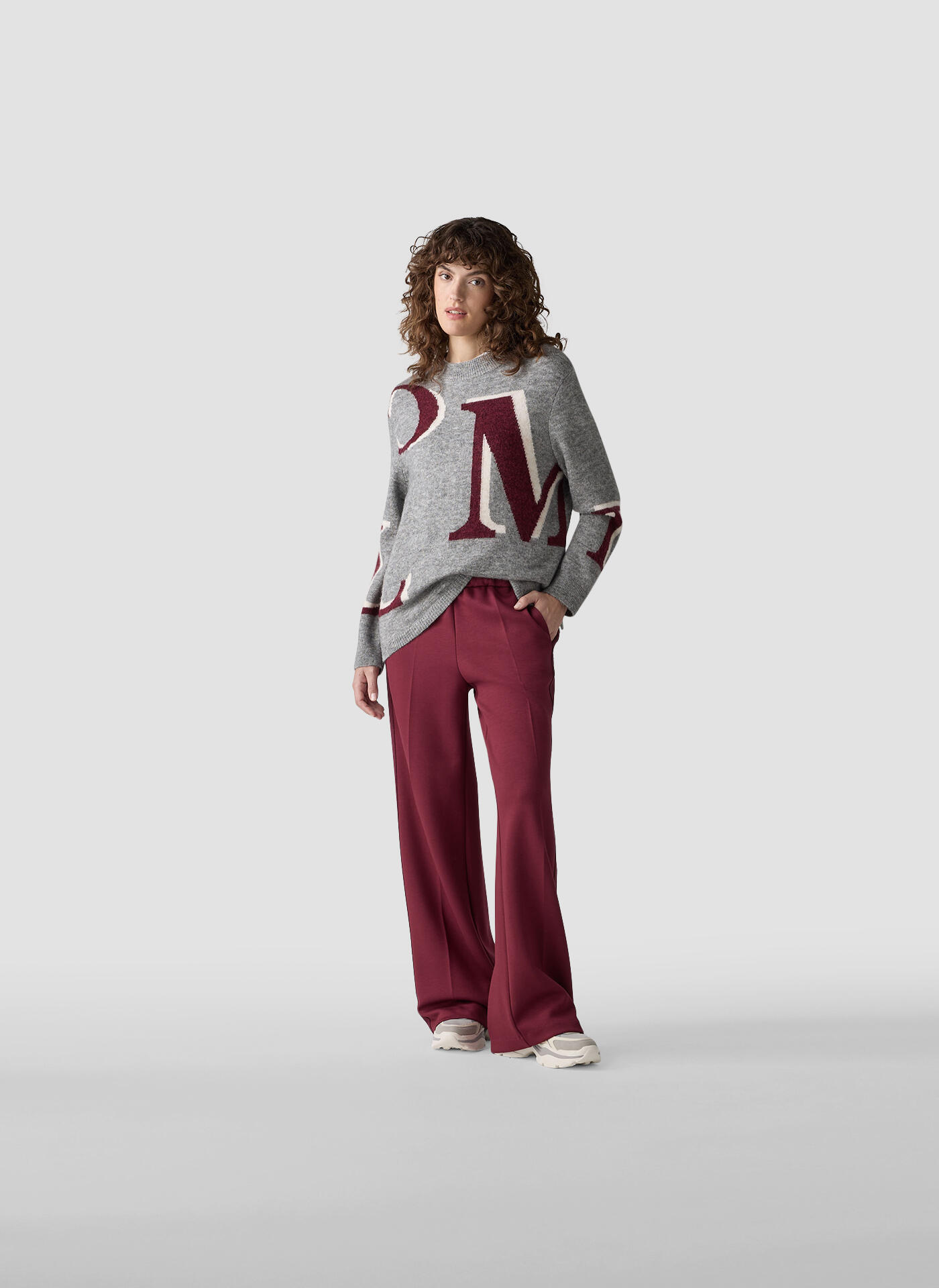 LCMT - Bordeaux Glow steingraumel - Gr. - 44 von LCMT