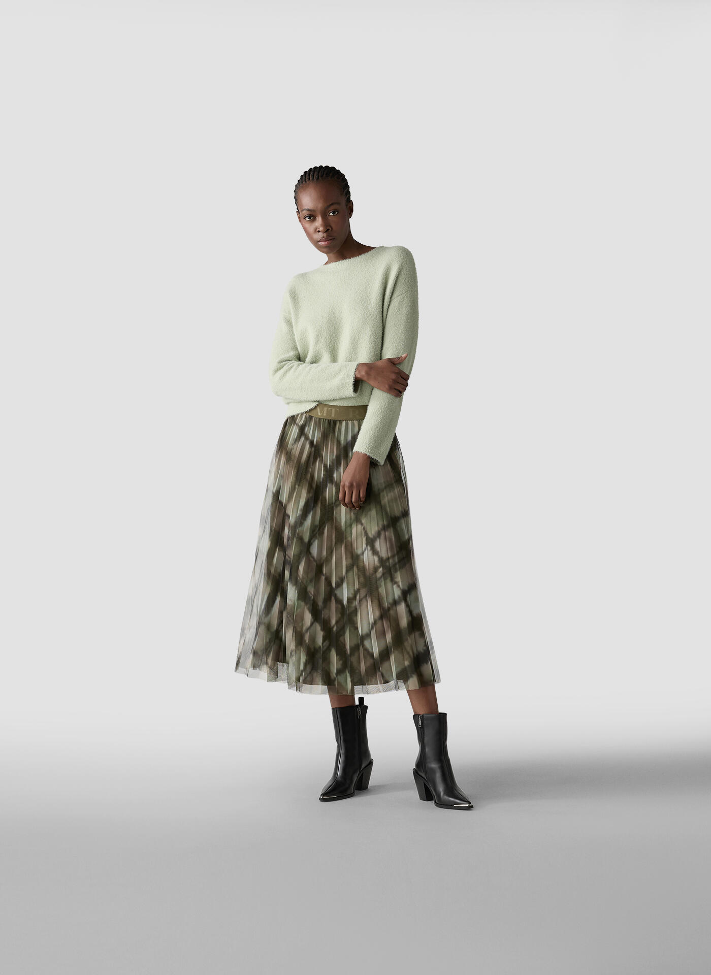 LCMT - Lace Check lorbeer - Gr. - 38 von LCMT