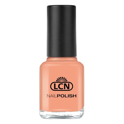 LCN Nail Polish "Fluffy Mellow" 8ml (Nr. 863-fuzzy (peach,apricot), 8 ml) von LCN