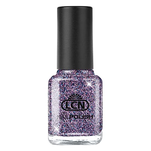 LCN Nail Polish Nagellack "Superlicious"-limited Edition 8ml (Nr. 726-phantasy smoothie (lila glitter)) von LCN