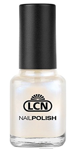 LCN Nail Polish Nr. 21 (tender silk) 8ml - Nagellack perlmutweiß von LCN