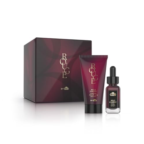 LCN "ROUGE" Set 2 - Geschenkset Beautyset Pflegeset 2tlg. Handcreme Nailserum von LCN