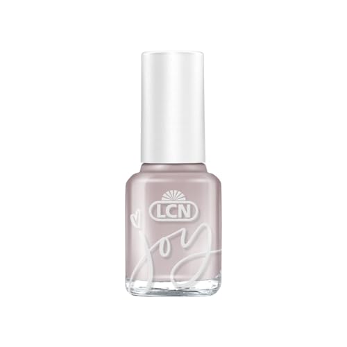 LCN Trend Nail Polish "Joy" 8ml (Nr. 833-cozy silk (rosesilber metallic)) von LCN