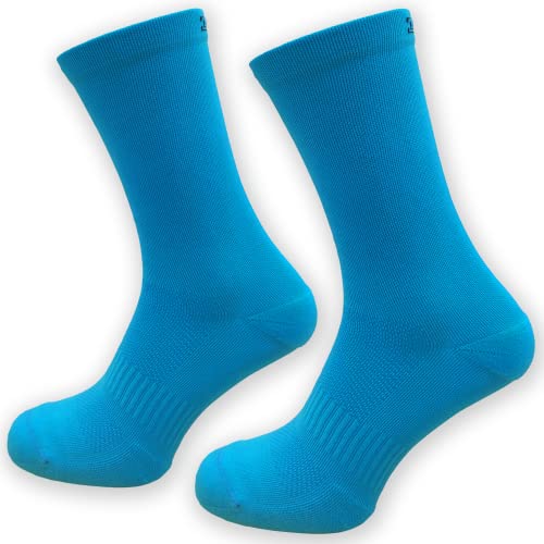 LCTT Lange Sportsocken für Rennrad, MTB, Laufen und Crossfit für Männer und Frauen, Spaß und Farbenfroh für Wandern, Laufen, Fitnessstudio - Technische Kompressionssocken aus Phosphorit für den Sport. von LCTT