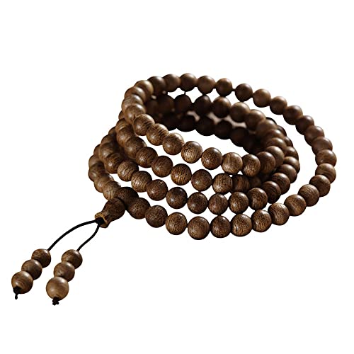 LCUVIMPEX Armband, Adlerholz-Armband mit 108 Perlen, 6–12 mm(8mm) von LCUVIMPEX