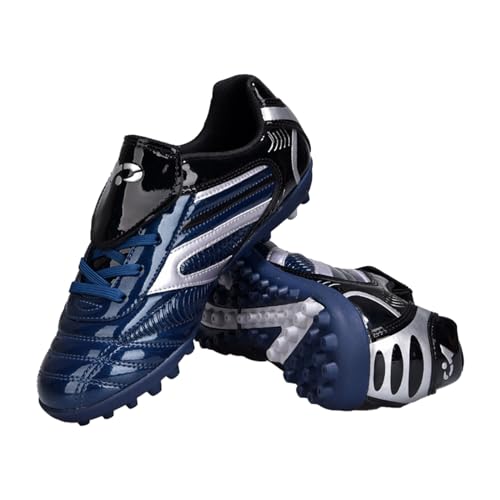 des Tages, Fussballschuhe Jungen Stollenschuhe Fußball Kinder Multinocken Fußballschuhe Multinoppenschuhe Fussball Breit Football Shoes Soccer Shoes Blau 42 von LCpddajlspig