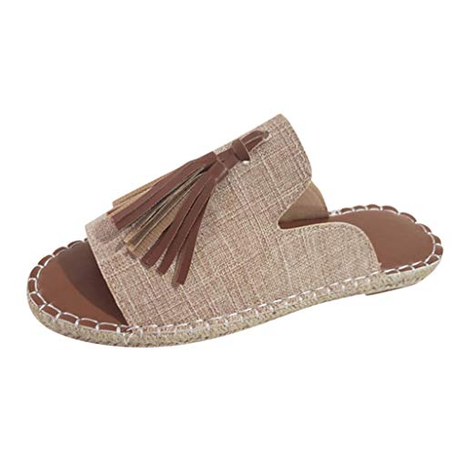 Bonova Pantoletten Damen Sommer Pantoffeln Slide Open Toe mit Absatz Keilsandale Wasserfest Keilabsatz Duschlatschen Pantoletten Badeschlappen Rutschfest Orthopädische Sandalen Strandschuhe von LCpddajlspig