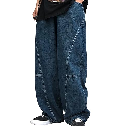 Cargo Hose Mädchen Lang Elastische Cargohose Multi Taschen High Waist Frühling Freizeithosen Wanderhose Hip Hop Teenager Mädchen Arbeitshose Taille Weites Bein Jogginghose Baggy Jeans Y2K Hose von LCpddajlspig