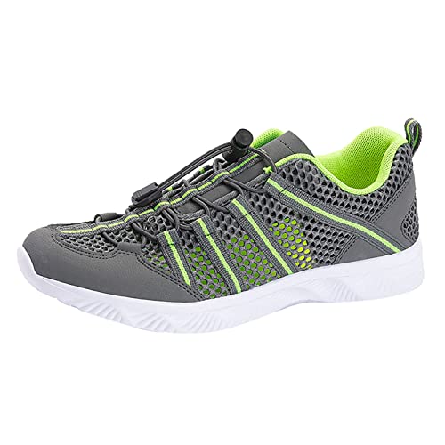 Fitness Schuhe Herren Gym Atmungsaktiv Leicht Bequeme Sneaker Turnschuhe Jogging Fitness Mesh Trainingsschuhe Freizeitschuhe Schlüpfen Sportschuhe Schnürer Lässige Outdoor Laufschuhe Tennis Schuhe von LCpddajlspig