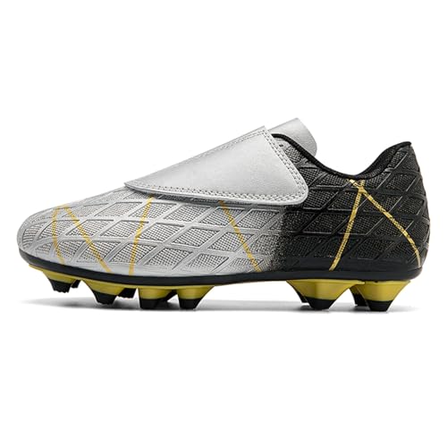 Fussballschuhe Größe 26, Fussballschuhe Jungen Stollenschuhe Fußball Kinder Multinocken Multinoppenschuhe Fussball Football Shoes Breit Fußballschuhe Soccer Shoes Größe 28-42 von LCpddajlspig