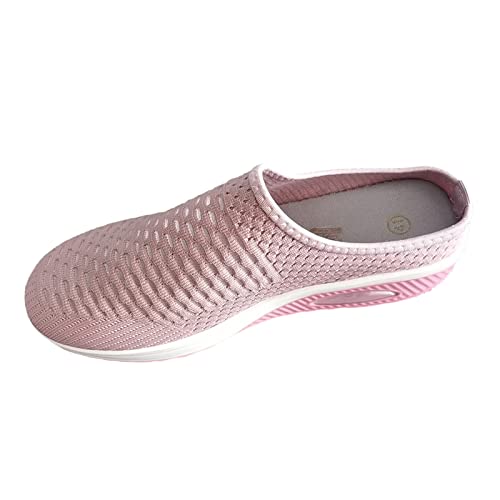 Hausschuhe Damen Diabetic Vorne Geschlossen Deichmann Schuhe Air Cushion Mesh Gesundheitsschuhe Pantoletten Outdoor mit Leichter Sohle Orthopädische Schuhe Sommer Atmungsaktiv Clogs Medicus Schuhe von LCpddajlspig