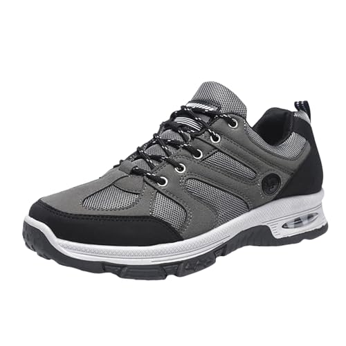 Herren Sneaker, Schnürer Fitness Laufschuhe Sportschuhe Jogging Bequeme Walkingschuhe Turnschuhe Outdoor Leder Sneaker Schlüpfen Lässige Leicht Atmungsaktiv Trainingsschuhe Freizeitschuhe von LCpddajlspig