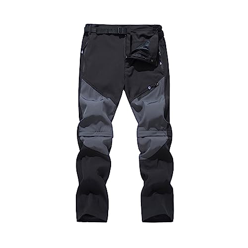 Herren Wanderhose, Lang Leichte Große Größen Skihose Gefüttert Winter Warm Snowboardhose Softshellhose Wasserdicht Winddicht Fahrrad Wanderhose Outdoor Arbeitshosen Regenhose Schnittschutzhose von LCpddajlspig