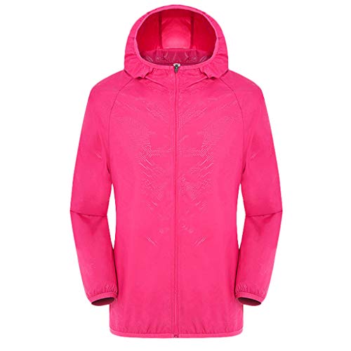 LCpddajlspig Damen Regenjacke Grosse Groessen Leichte Wasserdicht Atmungsaktiv Fahrrad Übergangsjacke Lang Outdoorjacke Windbreaker Windjacke von LCpddajlspig