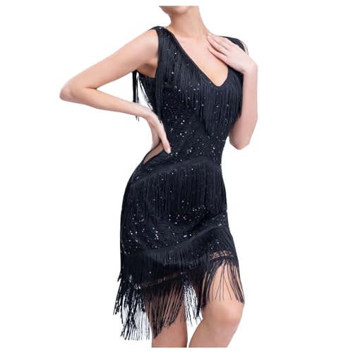 LCpddajlspig Faschingskostüme-Damen, 1920er Kleider Damen, Karneval Kostüm Faschingskostüme Silvester Kleid 1920er Kleider Elegant Karnevalskostüm Fransenkleid Abendkleider Lang 20er Jahre Kleider LCpddajlspig Faschingskostüme-Damen, 1920er Kleider Damen, Karneval Kostüm Faschingskostüme Silvester Kleid 1920er Kleider Elegant Karnevalskostüm Fransenkleid Abendkleider Lang 20er Jahre Kleider von LCpddajlspig
