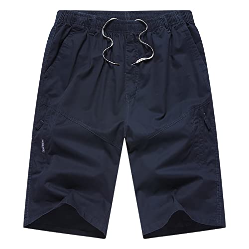 LCpddajlspig Lange Sporthose Herren Eng Strandshorts mit Tasche und Tunnelzug Verstellbar Badeshorts Stretch Locker Kurz Schwimmhose Eng Sexy Slip Strandhose Große Größe Boardshorts Badehose von LCpddajlspig