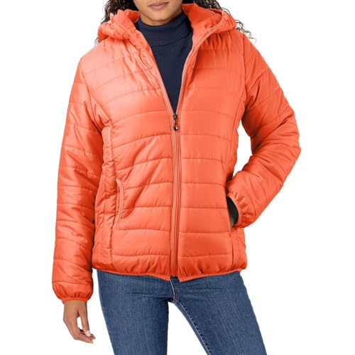 LCpddajlspig Leichte Daunenjacke Damen Outdoor Gesteppt Herbst Steppjacke Atmungsaktiv Warm Wasserdicht Pufferjacke Winterjacke Samtpfote Elegant Damen Jacke Kurze Schwarz mit Kapuze Übergangsjacke von LCpddajlspig